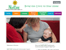 Tablet Screenshot of nurturesupport.com